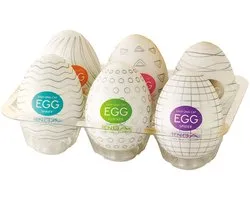 Tenga Egg - 6 Stuks - Wit