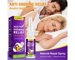 Soulagement anti-ronflement | Plus de ronflement | 100% naturel | Beter respiration pendant le sommeil
