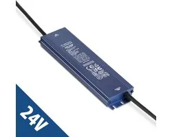 LED Voeding 24V 100W IP67 Waterdicht - Transformator 24V DC 4,1A - LED Driver Voor Buiten - Geschikt Voor LED Strip, Camera En Tuinverlichting [55003-24IP]