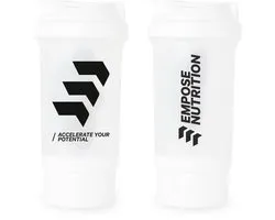 Empose Nutrition Shake Beker - 650 ml - White - Shaker Proteine