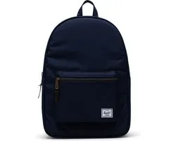 Herschel Settlement - Caban/ Coffee Chicorée | Simple & Minimal Classic - Sac à dos avec volume de stockage de 23L, avec pochette pour ordinateur portable 15" avec fermeture à glissière en métal apparente.