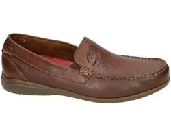 Fluchos -Heren -  bruin donker - mocassins - maat 39