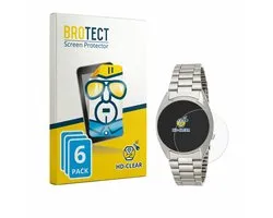 BROTECT - Screenprotector voor Seiko 5 Automatik SNXS77K - Folie Beschermfolie transparant 6 Stuks