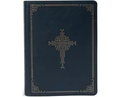 CSB Ancient Faith Study Bible, Navy LeatherTouch
