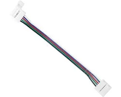 Waterproof Ledstrip Connector cable Click to Click RGB- Outdoor