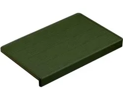 Tapis de bourrage d'angle Normcore, tapis de bourrage en silicone pour expresso, station de bourrage de café, accessoires pour expresso, imperméable et résistant à la chaleur, caoutchouc de silicone de qualité alimentaire, vert foncé