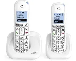 Draadloos DECT Telefoon Duo Set met Groot Display en Hoornvolume