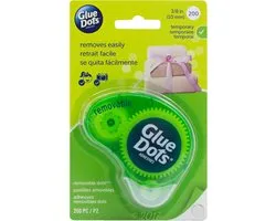 Glue Dots- Removable dots lijmroller -  Dot n go - 10mm - 200 stuks