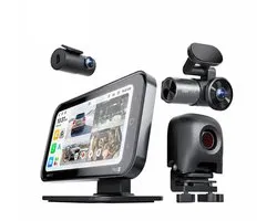 Vantrue Pilot 2 Volledig Systeem Dashcam – 's Werelds eerste dashcam met thermische beeldvorming, 2K+1080P+2K+Thermische lens, 4 kanalen 360°, CarPlay en Android Auto, 24/7 parkeermodus
