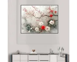 Meterkast Decoratie - Groepenkast Afdekking - Wanddecoratie - Stevig Vormvast Frame - 50x40 cm - Modern