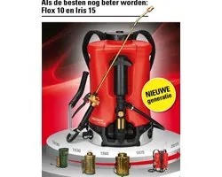 Birchmeier Iris new 15L: arroseur de jardin professionnel