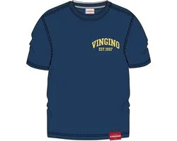 Vingino Icon-boxy-SS Jongens T-shirt - Navy Peony