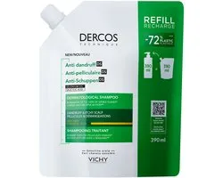 Vichy Dercos Anti-Roos DS Shampoo Navulling - Voor Droog Haar - Seleniumdisulfide en Salicylzuur - 390ml