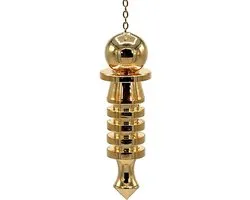 Pendule - Messing plaqué or - Spirituel - Sentiment - Guérison