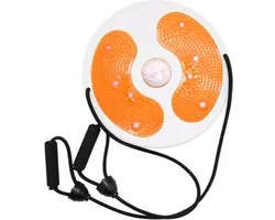 Cardio Twister Disc - Core Waist Ab Trainer - Buikspiertrainer - Balanstrainer Workout - Balance Board Twister  - Balance board - Hometrainer - ORANJE
