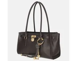 Michael Kors Hamilton Moderne Medium Schoudertas Dames - Leer - Licht Blauwe
