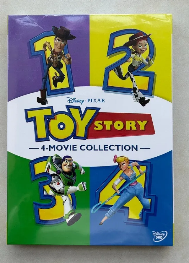TOY story: The Complete 4 movie collection ( DVD, 2021, 6-Disc Set)