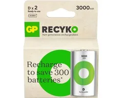 GP Batteries ReCyko Pro RECYKO D Oplaadbare batterij Nikkel-Metaalhydride (NiMH)