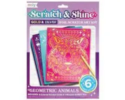 Ooly - Scratch & Shine - Geometric animals