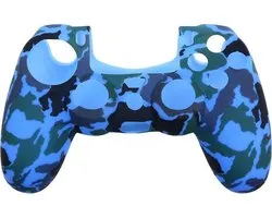 Playstation 4 Controller Silicone Camouflage Housse de protection Blue Camo Housse de protection Blue Ps4
