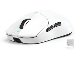 Gamingmuis - Gaming Muis - Computermuis - Draadloze Gaming Muis - Wit - 13cm x 6cm x 4cm