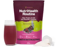 Essenvia Clear Protein – Dagelijkse whey eiwitpoeder met 12 vitamines – Licht en verfrissend – Geen opgeblazen gevoel – Bosvruchten - 500 gram (20 shakes)