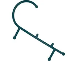FysioSupplies - Thera Cane Donkergroen - Massagesticks