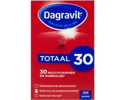 Dagravit Totaal 30 - 2 x 200 stuks - Voordeelverpakking