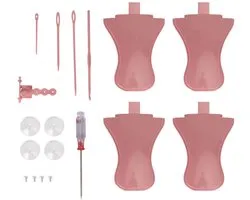 Dailygoods - Dailygoody - Breimachine-accessoires - Vervangingsset voor Sentro - Kunststof opzetstukken - Universele accessoires - Geschikt voor Jamit - Breimachin.