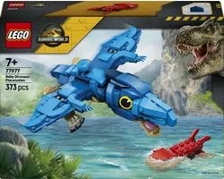 LEGO Jurassic World Babydinosaurus Pteranodon Speelgoed voor Kinderen vanaf 7 Jaar 77977