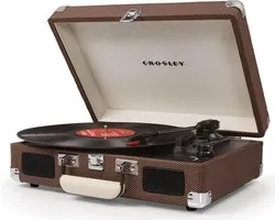 Crosley Cruiser De Luxe Platenspeler Tweed - Koffermodel