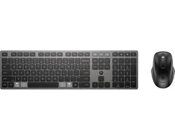 HP 720 Multi-Device Rechargeable Wireless Keyboard and Mouse Combo