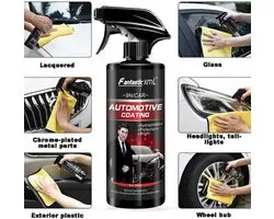 Keramische Coating Auto Fles 500ML / Auto polish / Nano Coating / Auto polijsten / Car Polish Spray Kit / Top Coating / Quick Nano-Coating / Auto wax / Auto reiniging / Car cleaning / Vuilafstotende coating / Langdurige bescherming