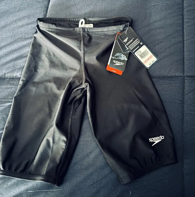 Speedo Pro Jammer Competitive Swimwear Black Size 10 Polyester Xtra Life