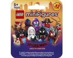 Boîte de 36 minifigurines 71050 Spider-Man: Across the Spider-Verse - Jeu pour les enfants de 5 ans et plus - Accessoires de vêtements pour bébé