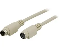 Deltaco DEL-46G PS/2-kabel, 10m