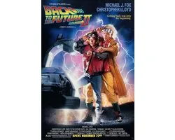 Back To The Future Movie Poster 2 Unisex Poster - Neutraal - Standard
