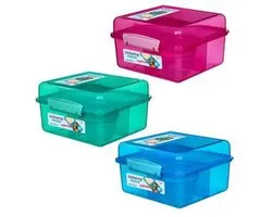 Sistema Lunchbox Cube - Max - Met yoghurtpotje