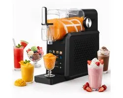 Machine à granités – Compresseur Aspera 200W, Réfrigérant R290, 10 niveaux de consistance, Granité en 15–60 min en 3 étapes