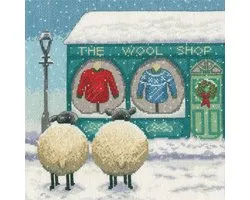 The wool shop aida - Bothy Threads telpakket - by Lucy Pittaway XLP18