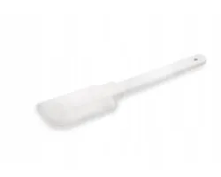 Rubberen taartspatel 33 cm met plastic handvat