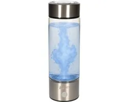 H2 Drinkfles - Hydrogen Generator Waterfles - Waterstof Generator - 500ml - Metallic Grey