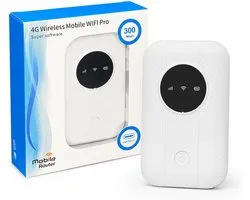 Routeur 4G 5G, Hotspot WiFi mobile, Hotspot 300 Mbps jusqu'à 10 appareils, avec emplacement pour carte SIM, Routeur portable, pour les voyages d'affaires.