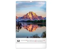 Bergen Kalender 2027 Groot