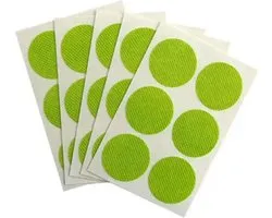 90 groene anti muggen stickers - citronella pleister - deet vrij baby kind veilig - anti mug pleisters antimug antimuggen mosquito repellent muggenbescherming muggenstekker tegen muggenstickers ongedierte insecten bestrijding