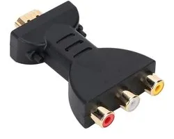 HDMI naar AV/RCA Converter – 1080p Video & Audio Adapter – Verbind Moderne Apparaten met Oude TV’s, Monitors & Projectoren (3-RCA)
