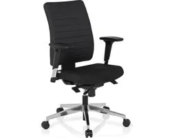 hjh office Pro-Tec 350 - Bureaustoel - Zwart