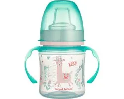 Canpol Babies | EasyStart | Siliconen Trainingsbeker | 120ml | PP | EXOTISCHE DIEREN | 6m+ Groen