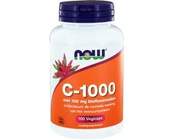 Now Foods - Vitamine C-1000 - Met 100 mg Bioflavonoïden -  Vegicaps