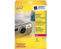 Avery L614120 printer label White Selfadhesive printer label